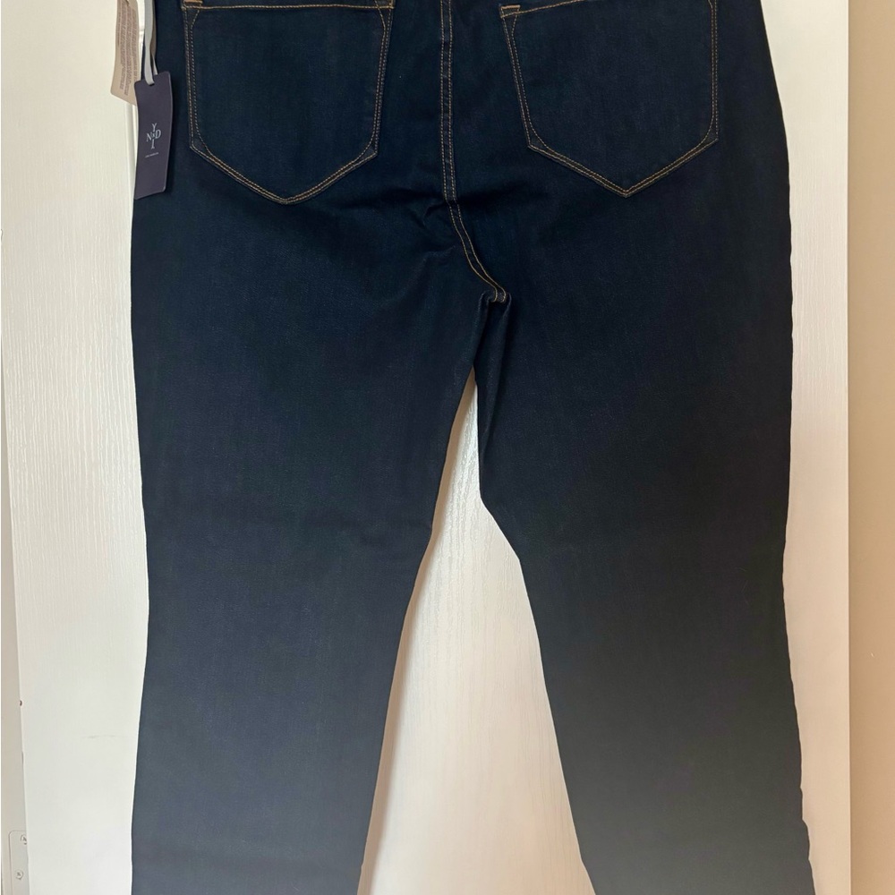 NYDJ Women's Dark Blue Denim Ankle Jeans - Picture 3 of 6